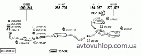 FORD Mondeo (2.0i -16V / 01/93-07/96)