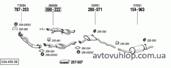 FORD Scorpio I (2.0i / 03/92-09/94)