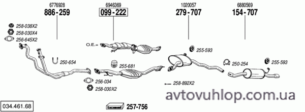FORD Scorpio I (2.9i / 02/92-09/94)