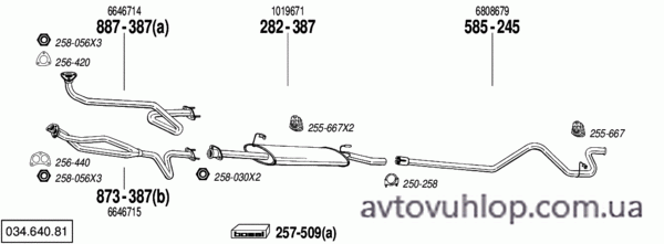 FORD Transit (100L-130-150L-190 2.5 Diesel / 08/91-07/94)