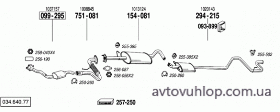 FORD Transit (100L-130L-150L-190L / 08/94-00)