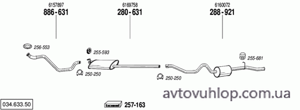 FORD Transit (130-190(100L) / 03/86-10/88)