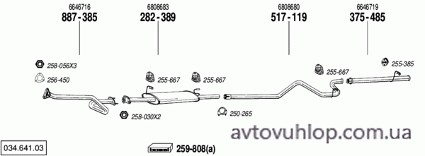 FORD Transit (190 EF 2.5 Turbo Diesel / 08/91-07/94)