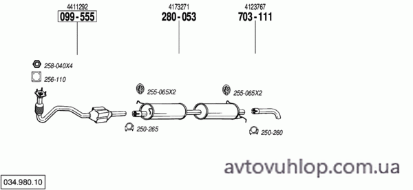 FORD Transit (2.4 Di Turbo Diesel / 04/00-04/06)