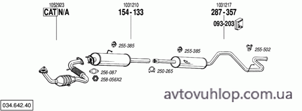 FORD Transit (80S-100S-120S-150S 2.5 Turbo Diesel / 08/96-00)