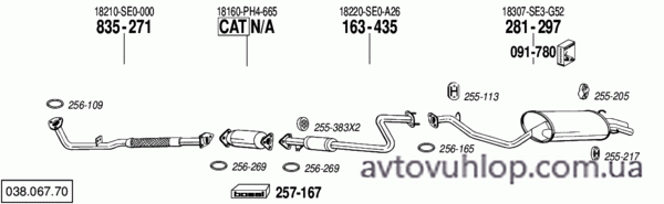 HONDA Accord (2.0i -12V-16V / 87-90)