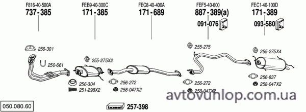 MAZDA 626 (1.8 -12V / 01/90-92)