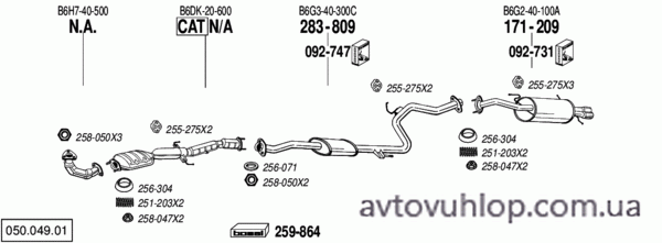 MAZDA MX3 (1.6i -16V / 11/93-96)