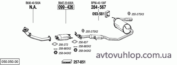 MAZDA MX5 (1.6i -16V / 09/89-12/94)