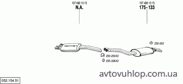 MERCEDES 450SL - R107 (4.5 / 73-09/85)