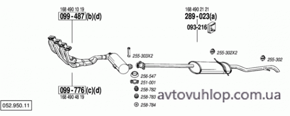 MERCEDES A190 - W168 (1.9 / 03/99-10/04)