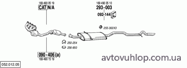 MERCEDES B150 - W245 (1.5 / 03/05-06/09)