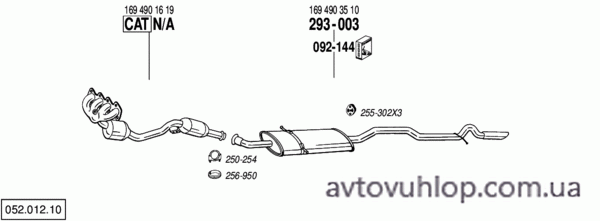 MERCEDES B160 - W245 (1.5 / 04/09-11/11)