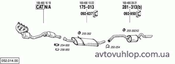 MERCEDES B180 - W245 (1.7 / 04/09-10/11)
