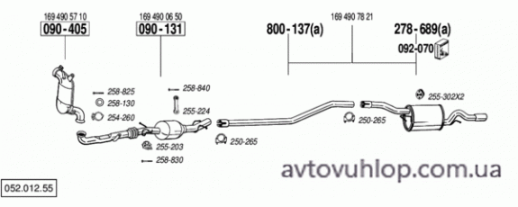 MERCEDES B200 - W245 (2.0 CDi  Turbo Diesel / 05/07-11/11)