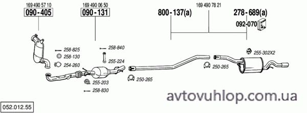 MERCEDES B200 - W245 (2.0 CDi  Turbo Diesel / 05/07-11/11)