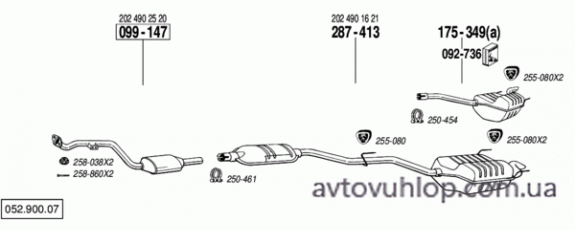 MERCEDES C180 - W202 (1.8 / 01/97-04/00)