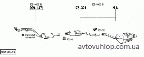 MERCEDES C200 - W202 (2.0 / 01/97-04/00)