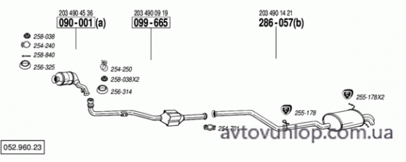 MERCEDES C220 - W203 (2.2 CDi  Turbo Diesel / 05/00-12/03)