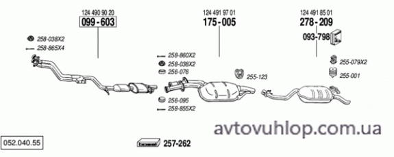MERCEDES E200 - W124 (2.0 / 10/92-05/95)