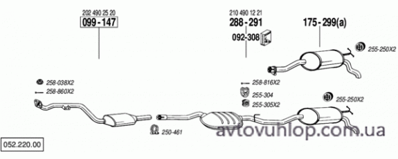 MERCEDES E200 - W210 (2.0 / 06/95-08/00)