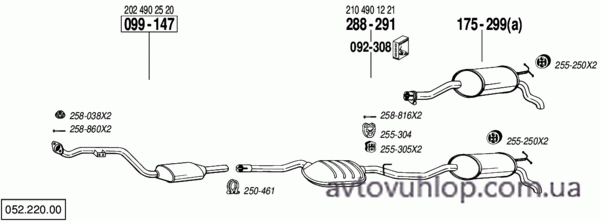 MERCEDES E200 - W210 (2.0 / 06/95-08/00)