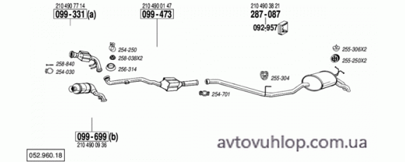 MERCEDES E200 - W210 (2.2 CDi  Turbo Diesel / 06/98-03/02)