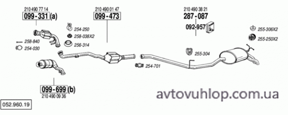MERCEDES E220 - W210 (2.2 CDi  Turbo Diesel / 06/98-03/02)