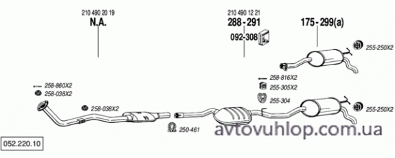 MERCEDES E220 - W210 (2.2 Diesel / 06/95-06/99)