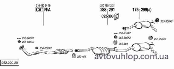 MERCEDES E220 - W210 (2.2 Diesel / 06/95-06/99)