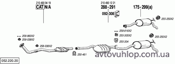 MERCEDES E220 - W210 (2.2 Diesel / 06/95-06/99)