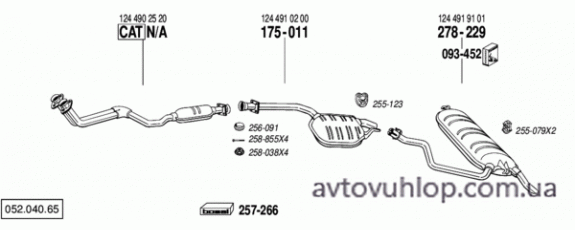 MERCEDES E250 - T124 (2.5 Turbo Diesel / 07/93-05/96)