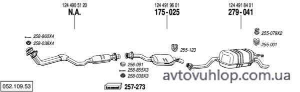 MERCEDES E300 - W124 (3.0 Diesel / 07/93-05/95)