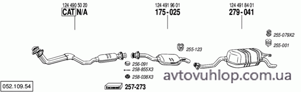 MERCEDES E300 - W124 (3.0 Diesel / 07/93-05/95)