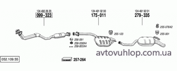 MERCEDES E300 - W124 (3.0 Turbo Diesel / 07/93-05/95)