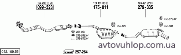 MERCEDES E300 - W124 (3.0 Turbo Diesel / 07/93-05/95)
