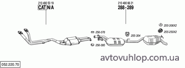 MERCEDES E320 - W210 (3.2 / 06/95-06/99)