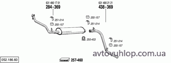 MERCEDES MB100D (2.4 Diesel / 88-95)