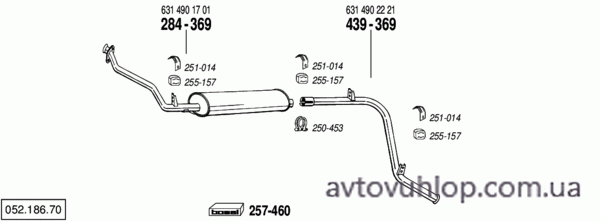 MERCEDES MB100D (2.4 Diesel / 88-95)