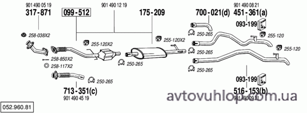 MERCEDES Sprinter (210D Turbo Diesel / 03/97-04/00)