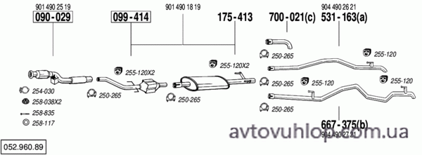 MERCEDES Sprinter (408 CDi Turbo Diesel / 04/00-05/06)