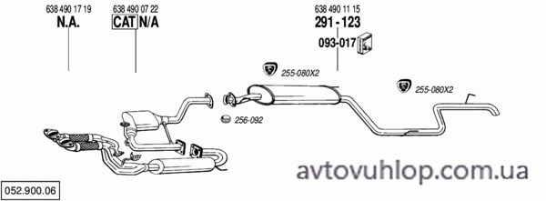 MERCEDES V230 (2.3 / 09/96-09/03)