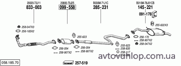 NISSAN Primera (2.0i -16V / 06/90-04/93)