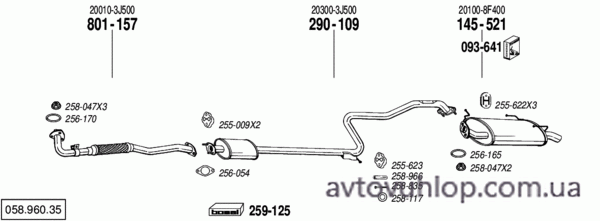 NISSAN Primera (2.0 Turbo Diesel / 01/98-09/00)