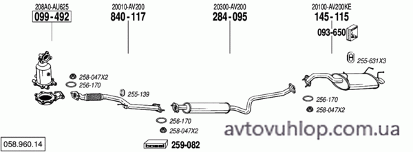 NISSAN Primera (2.2 dCi Turbo Diesel / 12/01-07)