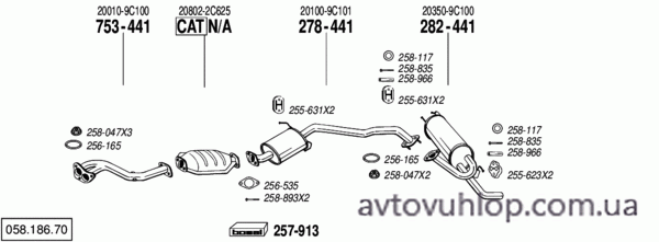 NISSAN Serena (2.0i -16V / 10/92-06/96)