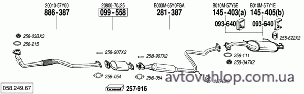 NISSAN Sunny (1.4 / 10/90-09/92)