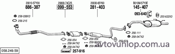 NISSAN Sunny (1.4 / 10/92-96)