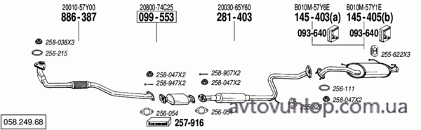 NISSAN Sunny (1.4 / 10/92-96)