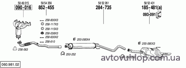 OPEL Astra G (1.8i -16V / 09/03-09/04)